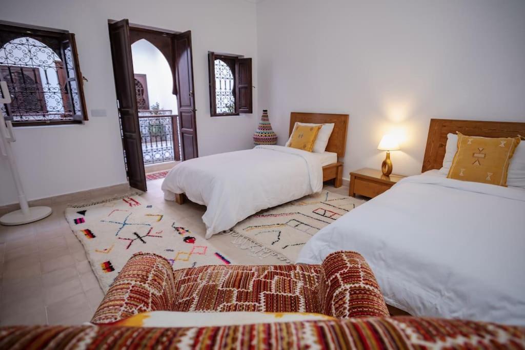Paisible Riad Privatif Au Coeur De Marrakech Марракеш Экстерьер фото