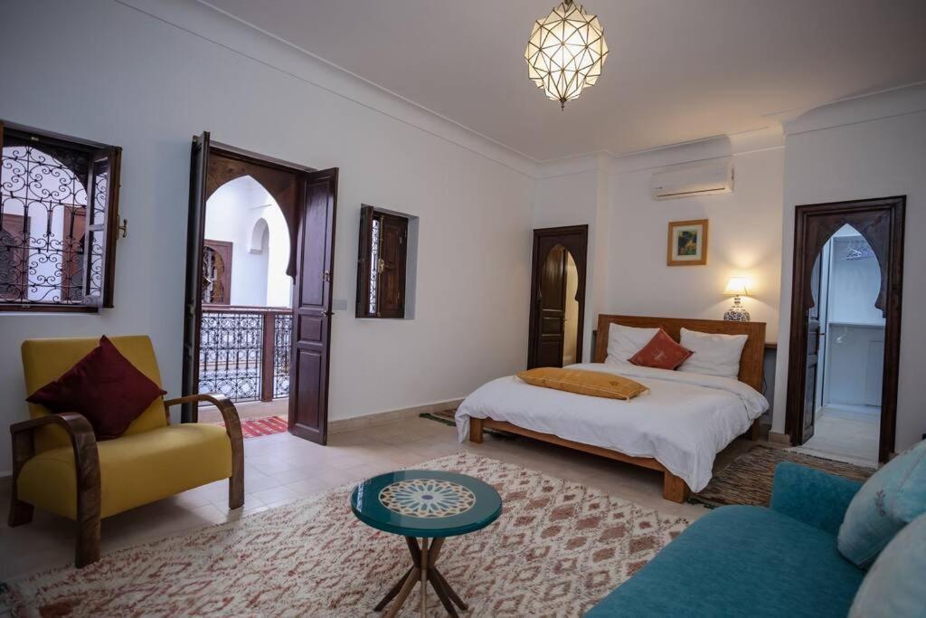Paisible Riad Privatif Au Coeur De Marrakech Марракеш Экстерьер фото