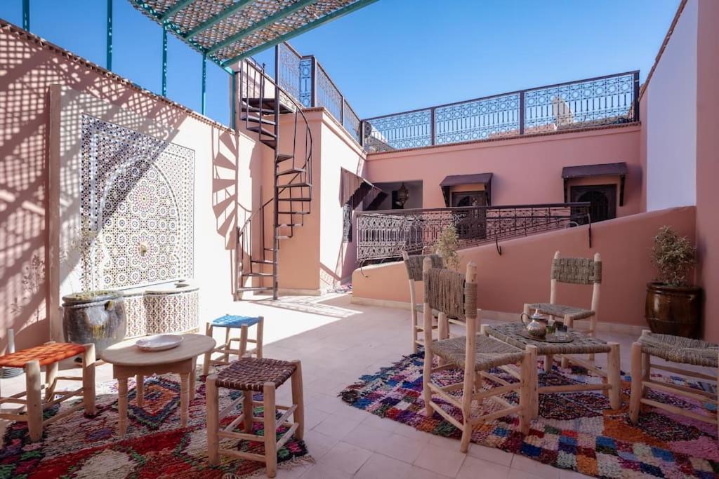 Paisible Riad Privatif Au Coeur De Marrakech Марракеш Экстерьер фото